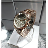  Shop Authentic Michael Kors Lexington Chronograph Grey Dial Rose Gold Steel Strap Watch For Women - MK7217 - Luxxuri