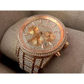  Shop Authentic Michael Kors Ritz Three-Hand Glitz Rose Gold Dial Rose Gold Steel Strap Watch for Women - MK6748 - Luxxuri