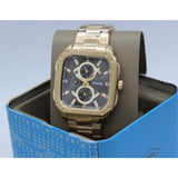  Shop Authentic Fossil Inscription Multifunction Black Dial Gold Steel Strap Watch for Men - BQ2656 - Luxxuri