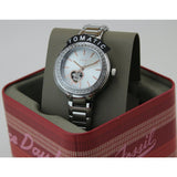  Shop Authentic Fossil Architect Automatic Silver Dial Silver Steel Strap Watch for Women - ME3057 - Luxxuri