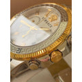  Shop Authentic Versace Greca Action Chronograph Quartz Silver Dial Two Tone Steel Strap Watch for Men - VE3J00522 - Luxxuri
