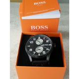  Shop Authentic Hugo Boss Aeroliner Maxx Quartz Black Dial Black Nylon Strap Watch For Men - HB1513086 - Luxxuri