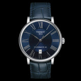  Shop Authentic Tissot Carson Premium Powermatic 80 Blue Dial Blue Leather Strap Watch For Men - T122.407.16.043.00 - Luxxuri