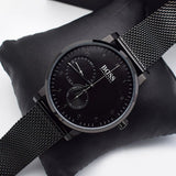  Shop Authentic Hugo Boss Oxygen Black Dial Black Mesh Bracelet Watch for Men - 1513636 - Luxxuri