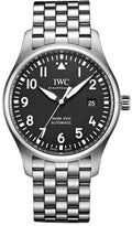  Shop Authentic IWC Pilot’s Watch Mark XVIII Black Dial Silver Steel Strap Watch for Men - IW327015 - Luxxuri
