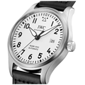  Shop Authentic IWC Pilot's Watch Mark XVIII White Dial Black Leather Strap Watch for Men - IW327002 - Luxxuri