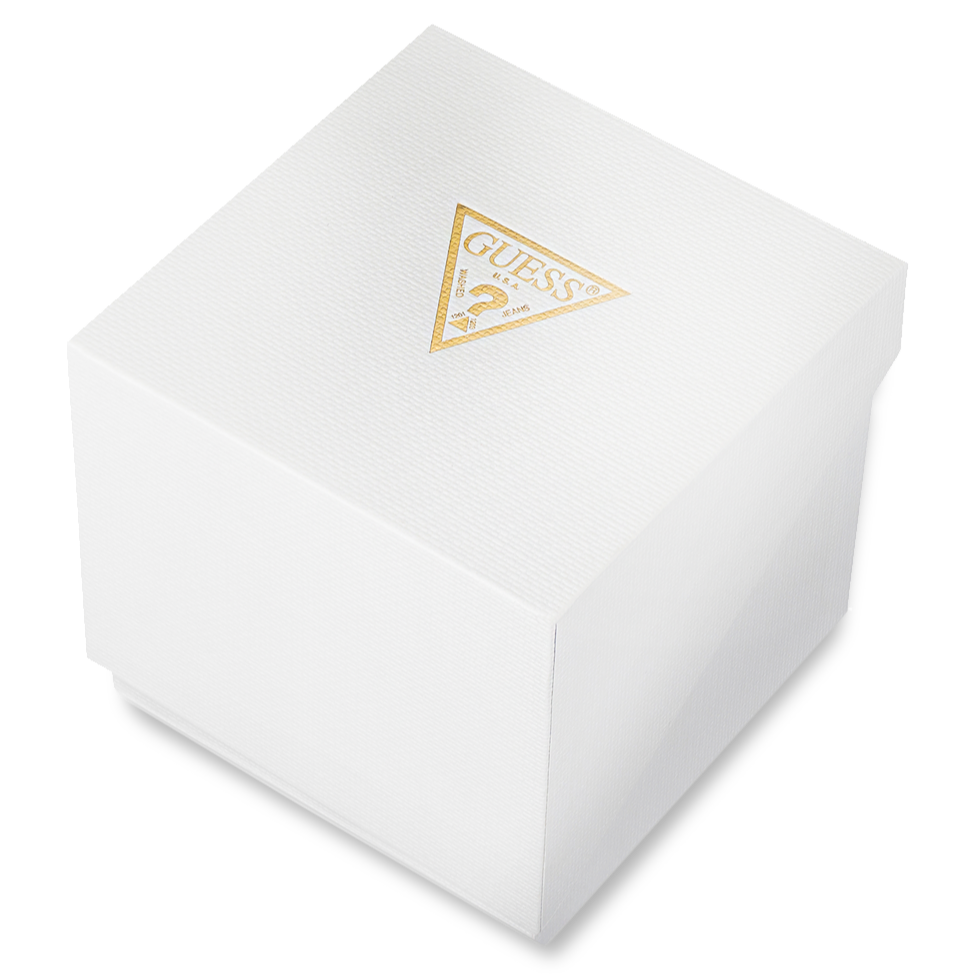  Shop Authentic Guess Multifunction Chronograph Gold Dial Brown Leather Strap Watch For Men - GW0389G5 - Luxxuri