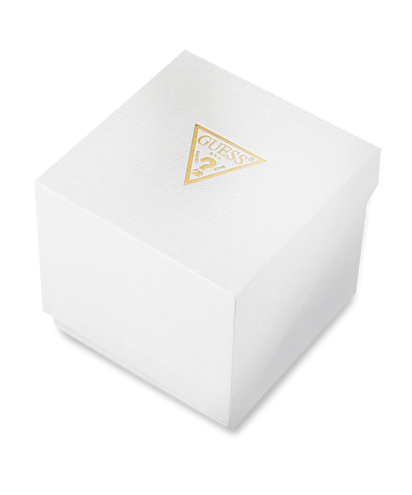  Shop Authentic Guess Asteria Multifunction Gold Dial Black Rubber Strap Watch For Women - GW0620L2 - Luxxuri