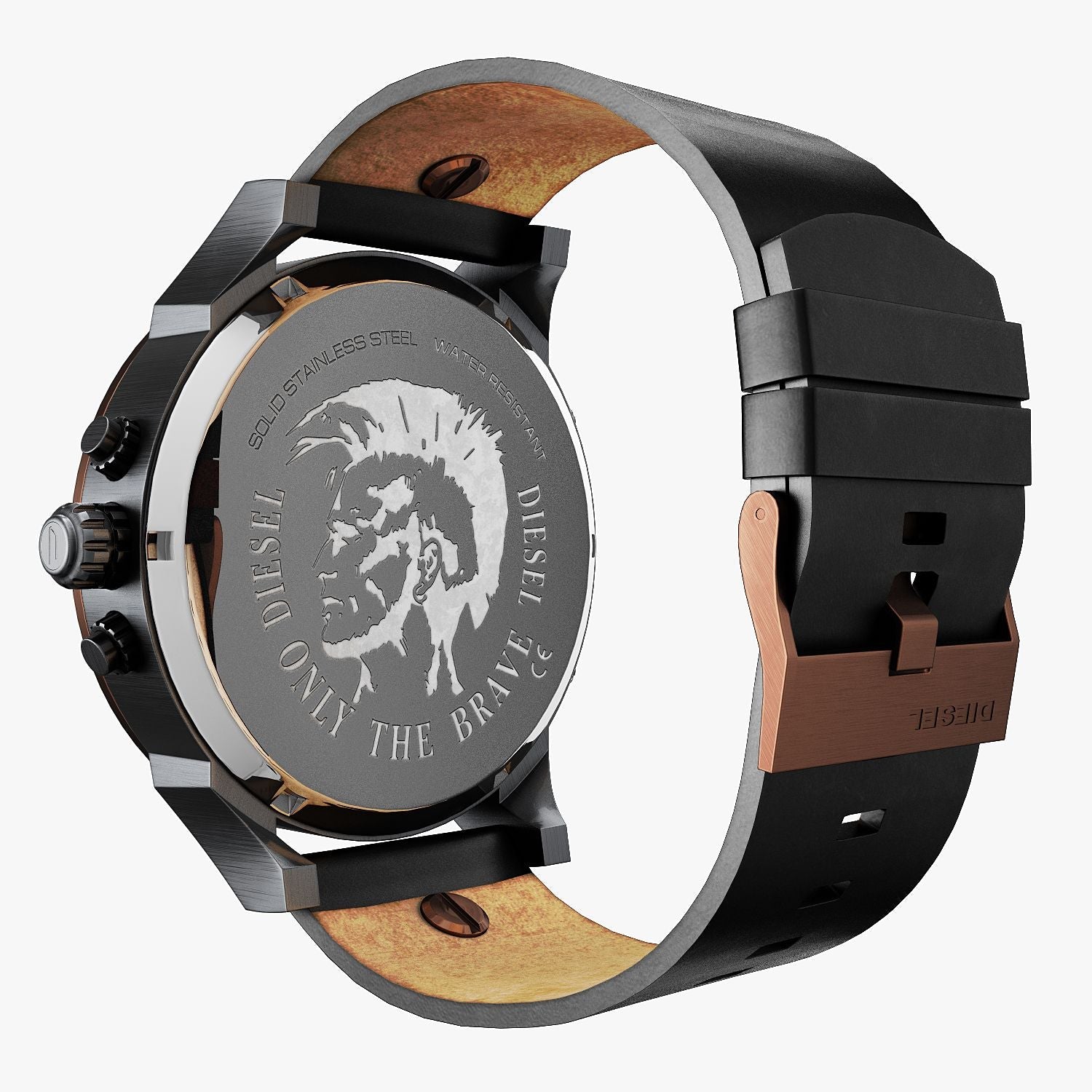  Shop Authentic Diesel Mr Daddy 2.0 Chronograph Black Dial Black Steel Strap Watch For Men - DZ7400 - Luxxuri