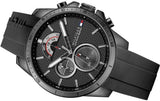  Shop Authentic Tommy Hilfiger Decker Black Dial Black Rubber Strap Watch for Men - 1791352 - Luxxuri