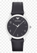  Shop Authentic Emporio Armani Classic Quartz Black Dial Black Leather Strap Watch For Men - AR1865 - Luxxuri