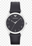  Shop Authentic Emporio Armani Classic Quartz Black Dial Black Leather Strap Watch For Men - AR1865 - Luxxuri