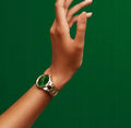  Shop Authentic Daniel Wellington Iconic Link Emerald Green Dial Rose Gold Steel Strap Watch For Women - DW00100421 - Luxxuri