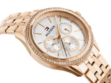  Shop Authentic Tommy Hilfiger Ari Diamonds Silver Dial Rose Gold Steel Strap Watch for Women - 1781978 - Luxxuri
