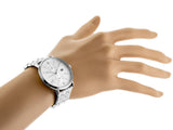  Shop Authentic Tommy Hilfiger Jenna Quartz White Dial Silver Steel Strap Watch for Women - 1782068 - Luxxuri