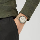  Shop Authentic Emporio Armani Aviator Chronograph Quartz Grey Dial Beige Leather Strap Watch For Men - AR11107 - Luxxuri