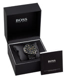  Shop Authentic Hugo Boss Aeroliner Black Dial Black Steel Strap Watch for Men - 1513275 - Luxxuri