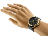  Shop Authentic Tommy Hilfiger Daniel Black Dial Black Leather Strap Watch for Men - 1710417 - Luxxuri
