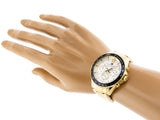  Shop Authentic Tommy Hilfiger Luke Chronograph White Dial Gold Steel Strap Watch for Men - 1791121 - Luxxuri