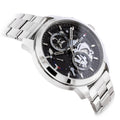  Shop Authentic Tommy Hilfiger Henry Chronograph Black Dial Silver Steel Strap Watch For Men - 1710477 - Luxxuri