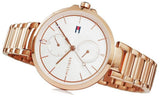  Shop Authentic Tommy Hilfiger Angela Quartz White Dial Rose Gold Steel Strap Watch for Women - 1782124 - Luxxuri