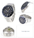  Shop Authentic Tommy Hilfiger Erik Chronograph Blue Dial Silver Steel Strap Watch for Men - 1791366 - Luxxuri