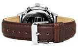  Shop Authentic Tommy Hilfiger Gavin Chronograph White Dial Brown Leather Strap Watch for Men - 1791467 - Luxxuri