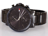  Shop Authentic Tommy Hilfiger Daniel Black Dial Black Steel Strap Watch for Men - 1710414 - Luxxuri