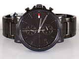  Shop Authentic Tommy Hilfiger Daniel Black Dial Black Steel Strap Watch for Men - 1710414 - Luxxuri