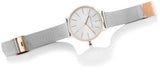  Shop Authentic Armani Exchange Lola Analog White Dial Silver Mesh Strap Watch For Women - AX5537 - Luxxuri