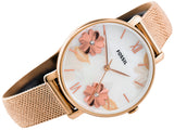 Shop Authentic Fossil Jacqueline Three-Hand White Dial Rose Gold Mesh Bracelet Watch for Women - ES4534 - Luxxuri