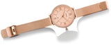  Shop Authentic Fossil Jacqueline Quartz Rose Gold Dial Rose Gold Mesh Strap Watch for Women - ES4628 - Luxxuri