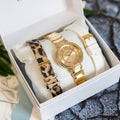 Shop Authentic Guess Montage Quartz Gold Dial Gold Steel Strap Watch For Women - GW0588L1 - Luxxuri