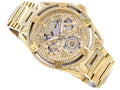  Shop Authentic Guess Queen Quartz Gold Dial Gold Steel Strap Watch For Women - GW0464L2 - Luxxuri