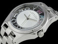 Marc Jacobs Henry Skeleton Silver Dial Silver Steel Strap Watch for Women - MBM3262