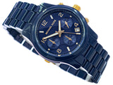  Shop Authentic Michael Kors Runway Analog Blue Dial Blue Steel Strap Watch for Women - MK7332 - Luxxuri