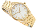  Shop Authentic Michael Kors Lennox Three Hand Silver Dial Gold Steel Strap Watch For Women - MK7391 - Luxxuri
