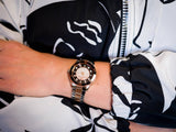  Shop Authentic Michael Kors Runway Quartz Black Dial Two Tone Steel Strap Watch For Women - MK6960 - Luxxuri