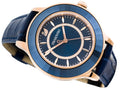  Shop Authentic Swarovski Octea Lux Blue Dial Blue Leather Strap Watch for Women - 5414413 - Luxxuri