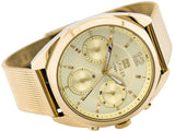  Shop Authentic Tommy Hilfiger Mia Gold Dial Gold Mesh Bracelet Watch for Women - 1781488 - Luxxuri