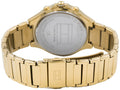  Shop Authentic Tommy Hilfiger Eve Chronograph Quartz White Dial Gold Steel Strap Watch For Women - 1782278 - Luxxuri