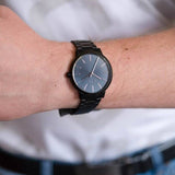  Shop Authentic Armani Exchange Cayde Analog Black Dial Black Steel Strap Watch For Men - AX2701 - Luxxuri