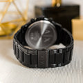  Shop Authentic Armani Exchange Chronograph Black Dial Black Steel Strap Watch For Men - AX2429 - Luxxuri