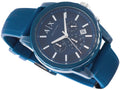  Shop Authentic Armani Exchange Outerbanks Chronograph Blue Dial Blue Silicone Strap Watch For Men - AX1327 - Luxxuri