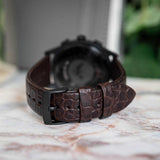  Shop Authentic Emporio Armani Paolo Chronograph Black Dial Brown Leather Strap Watch For Men - AR11549 - Luxxuri