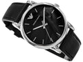  Shop Authentic Emporio Armani Classic Quartz Black Dial Black Leather Strap Watch For Men - AR1692 - Luxxuri