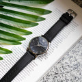  Shop Authentic Emporio Armani Classic Quartz Black Dial Black Leather Strap Watch For Men - AR1692 - Luxxuri