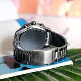  Shop Authentic Fossil Brox Multifunction Blue Dial Grey Steel Strap Watch for Men - BQ2798 - Luxxuri