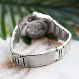  Shop Authentic Fossil Everett Automatic Skeleton Blue Dial Silver Steel Strap Watch for Men - ME3220 - Luxxuri