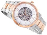  Shop Authentic Fossil Neutra Automatic Skeleton White Dial Two Tone Steel Strap Watch for Men - ME3196 - Luxxuri